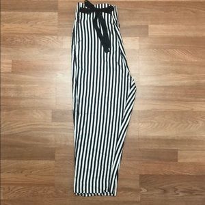 J.CREW wide leg silk pants